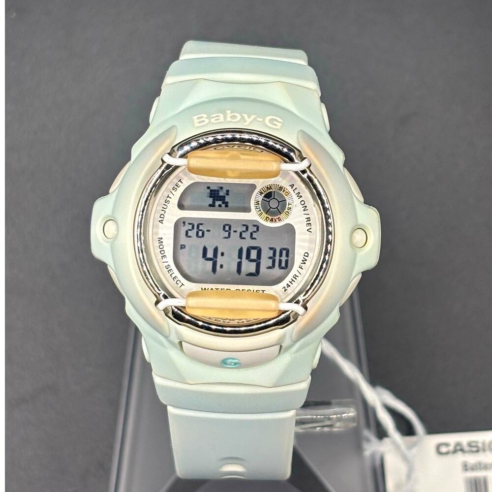 Casio Baby-G BG-169R-3 Pastel Light Mint Green Digital Shock Resistant Watch
